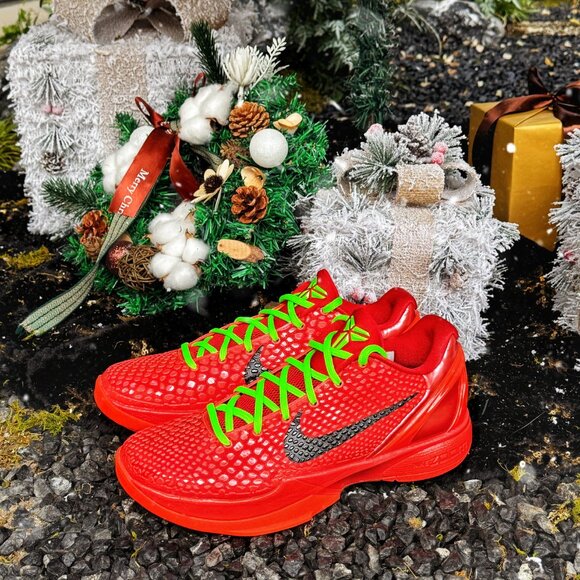 🍤🍤Nike Kobe 6 Protro Low Reverse Grinch